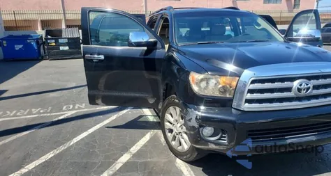 2010 Toyota Sequoia Limited from USA, damaged, VIN 5TDKY5G15AS024645